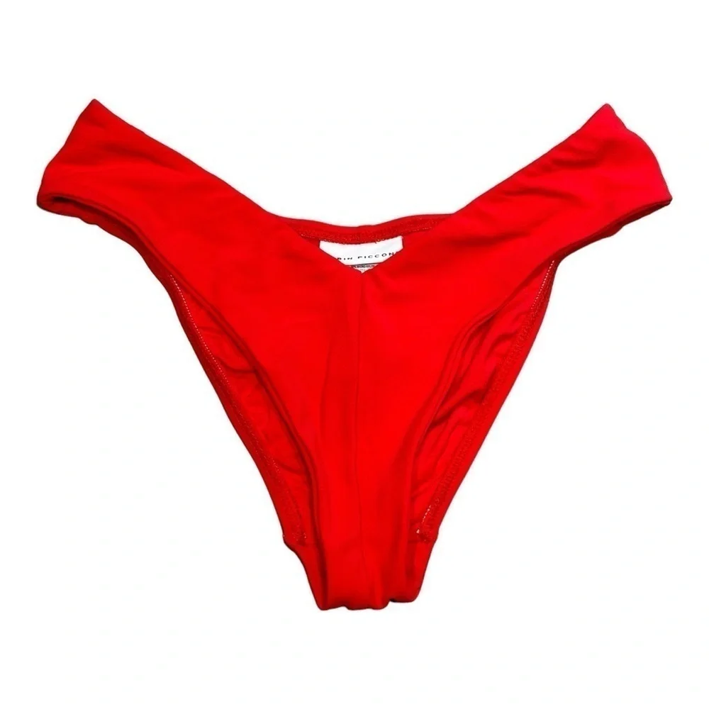 Robin Piccone Ava High Leg Bikini Bottom NWOT